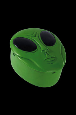 Fujima Green Alien Covered Ashtray