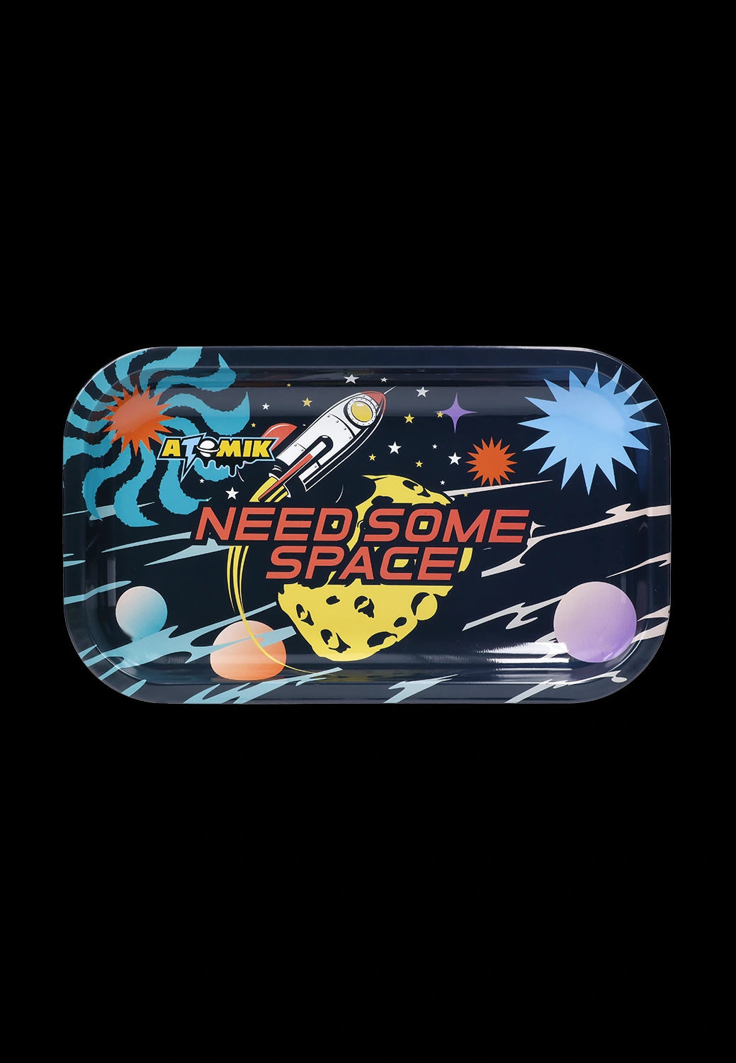 Atomik Rolling Tray - Medium