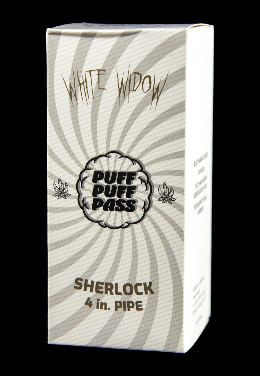 Puff Puff Pass "White Widow" Strain Pipe