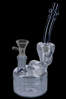 Electro Plated Puck Recycler Bong