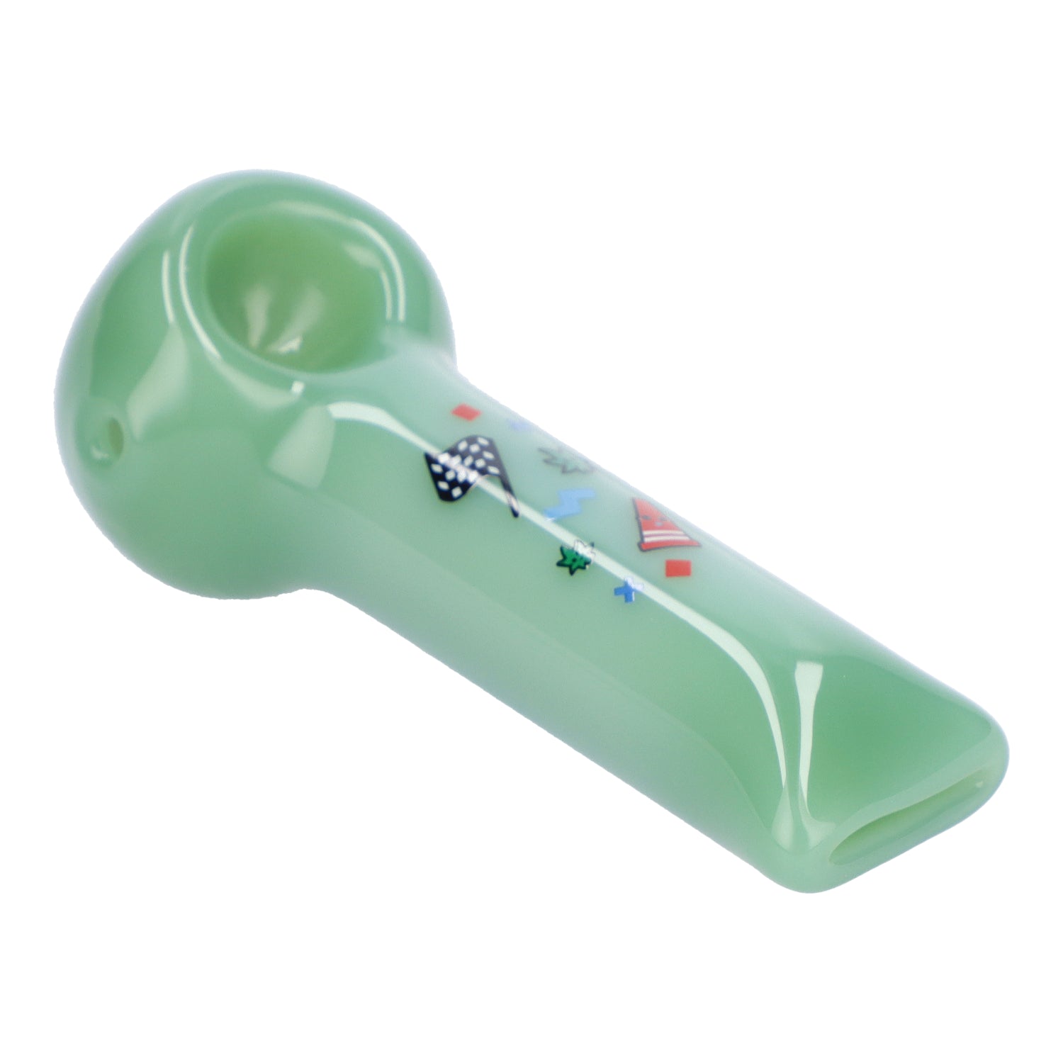 Wido 4" Sour Diesel Hand Pipe - Milky Green