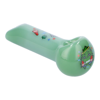 Wido 4" Sour Diesel Hand Pipe - Milky Green