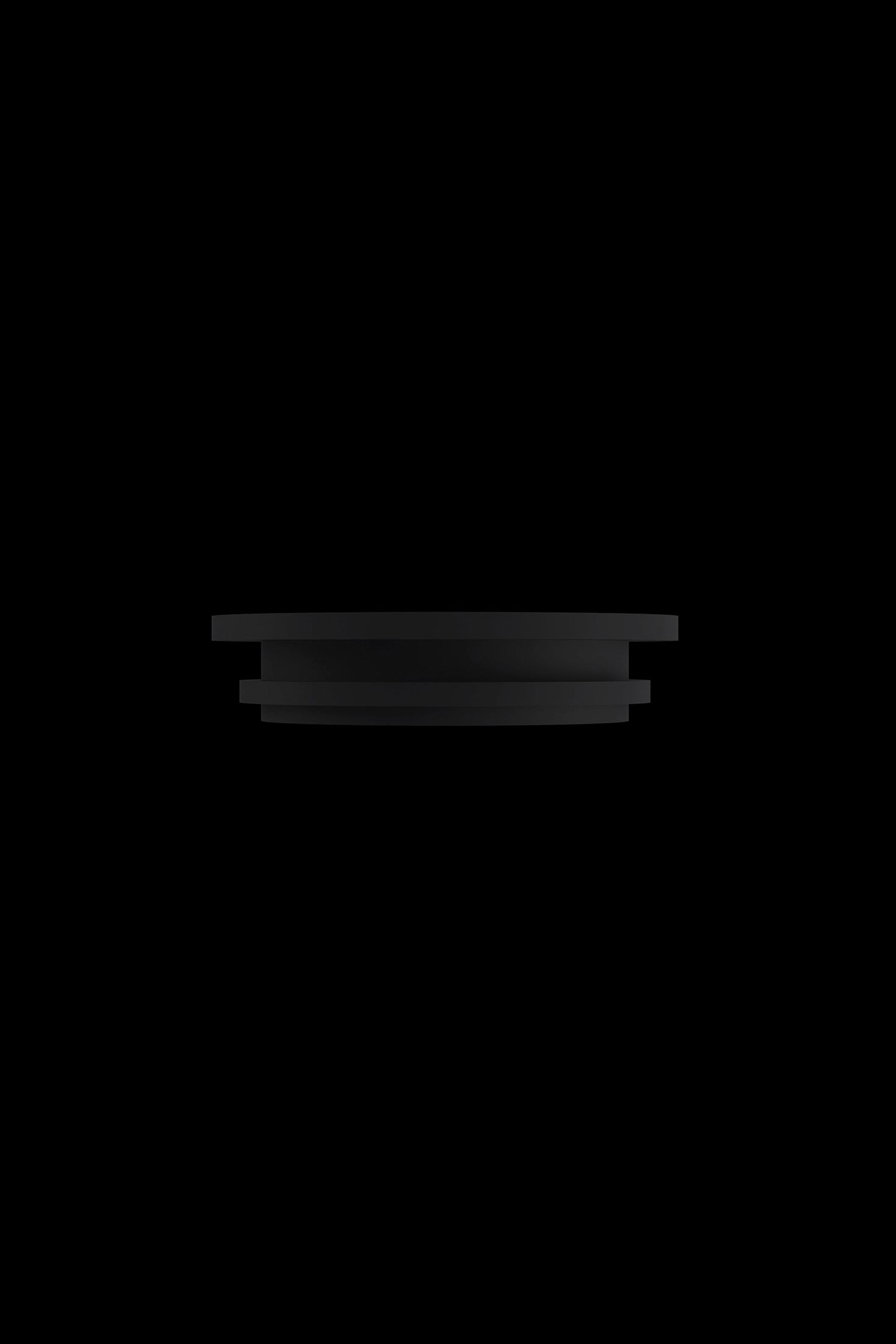 Black glass pipe for smoking cannabis.
