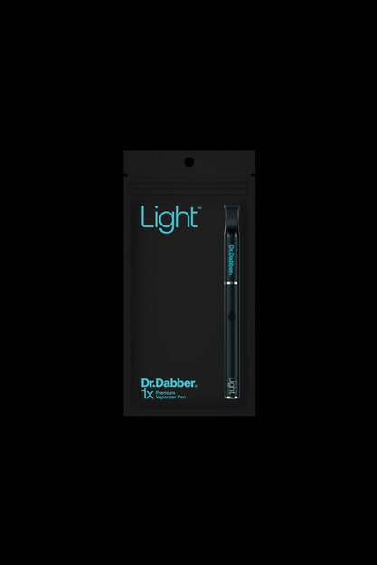 Dr. Dabber Light 1X premium vaporizer pen in black packaging.