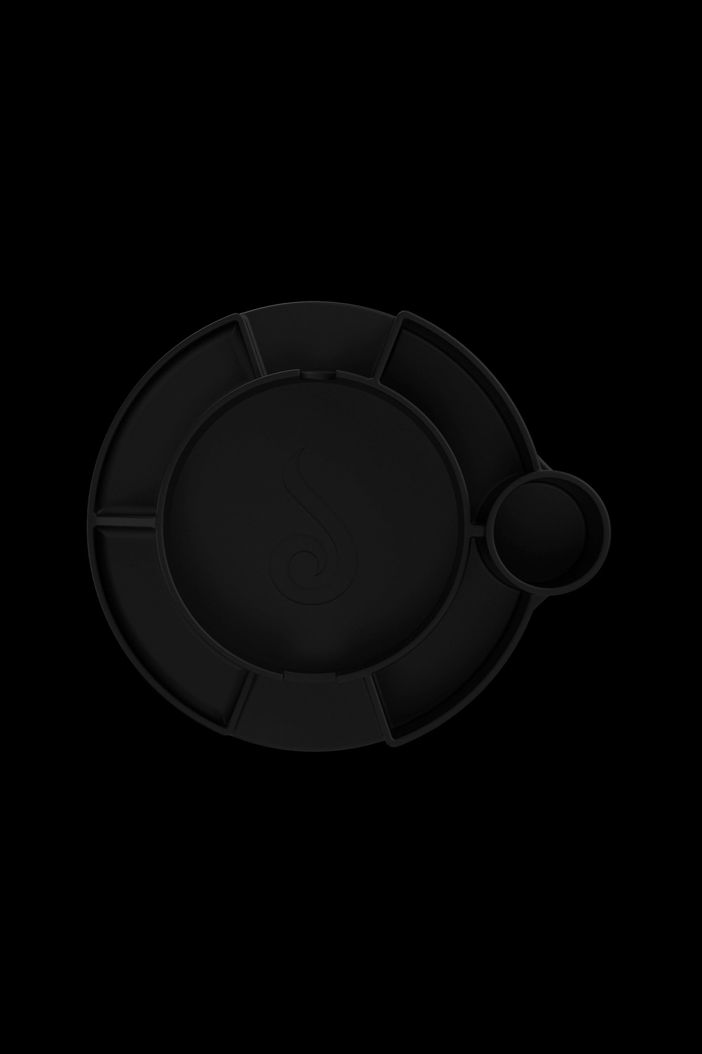 Black silicone carb cap for cannabis concentrates.