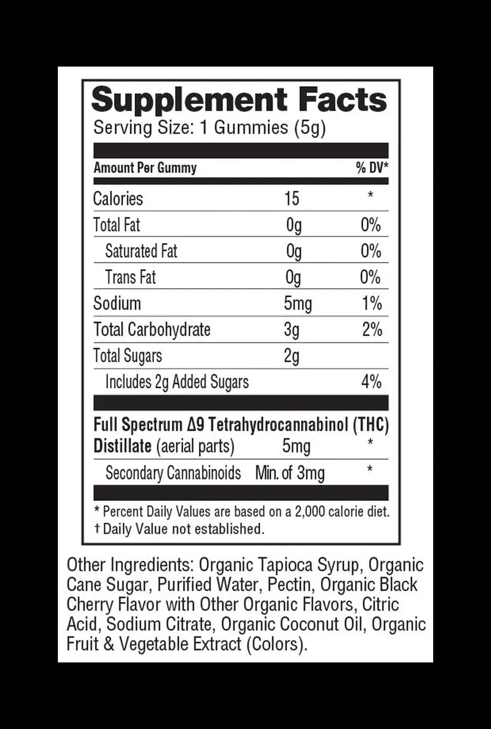 NuLeaf Naturals D9 THC Gummies