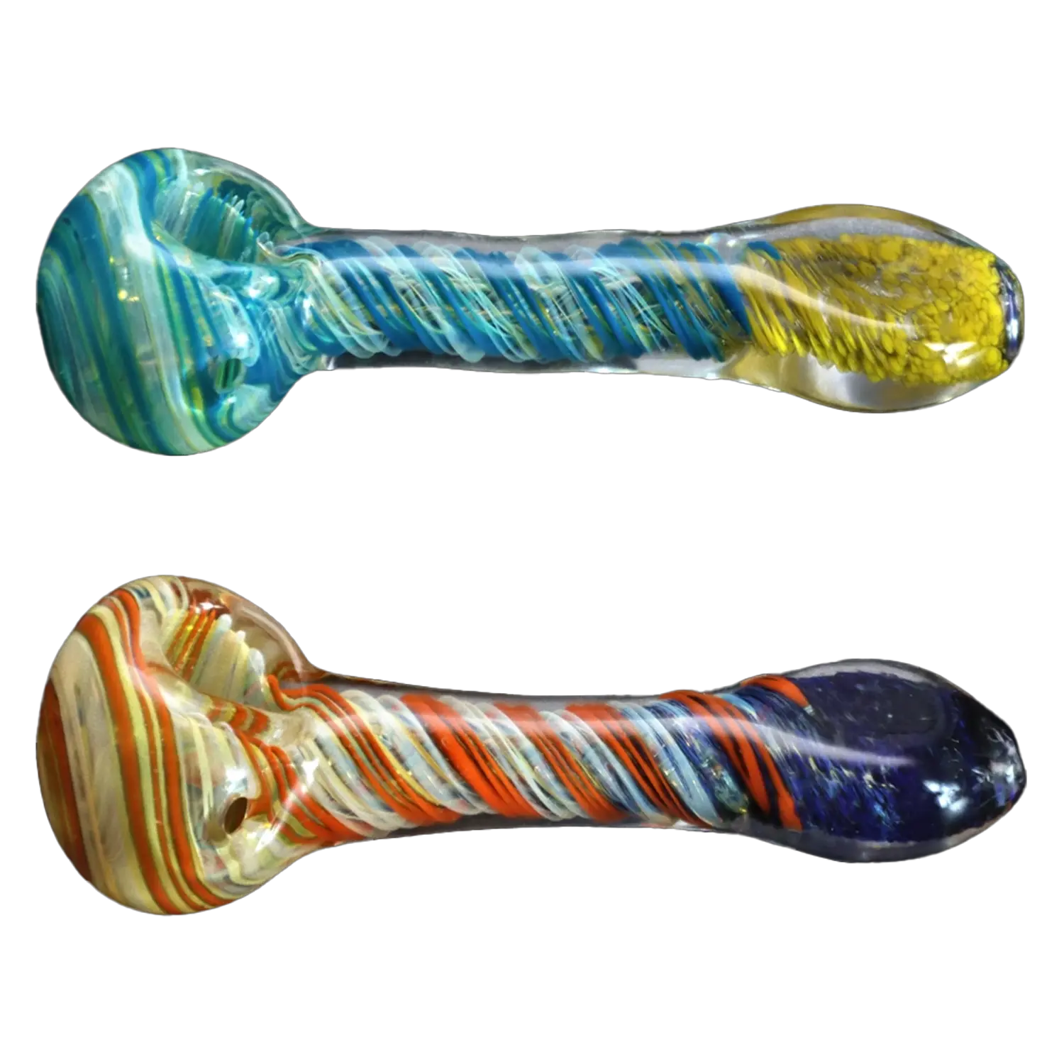 Smoke Cartel Color Twisting Spoon Pipe - 3 in.