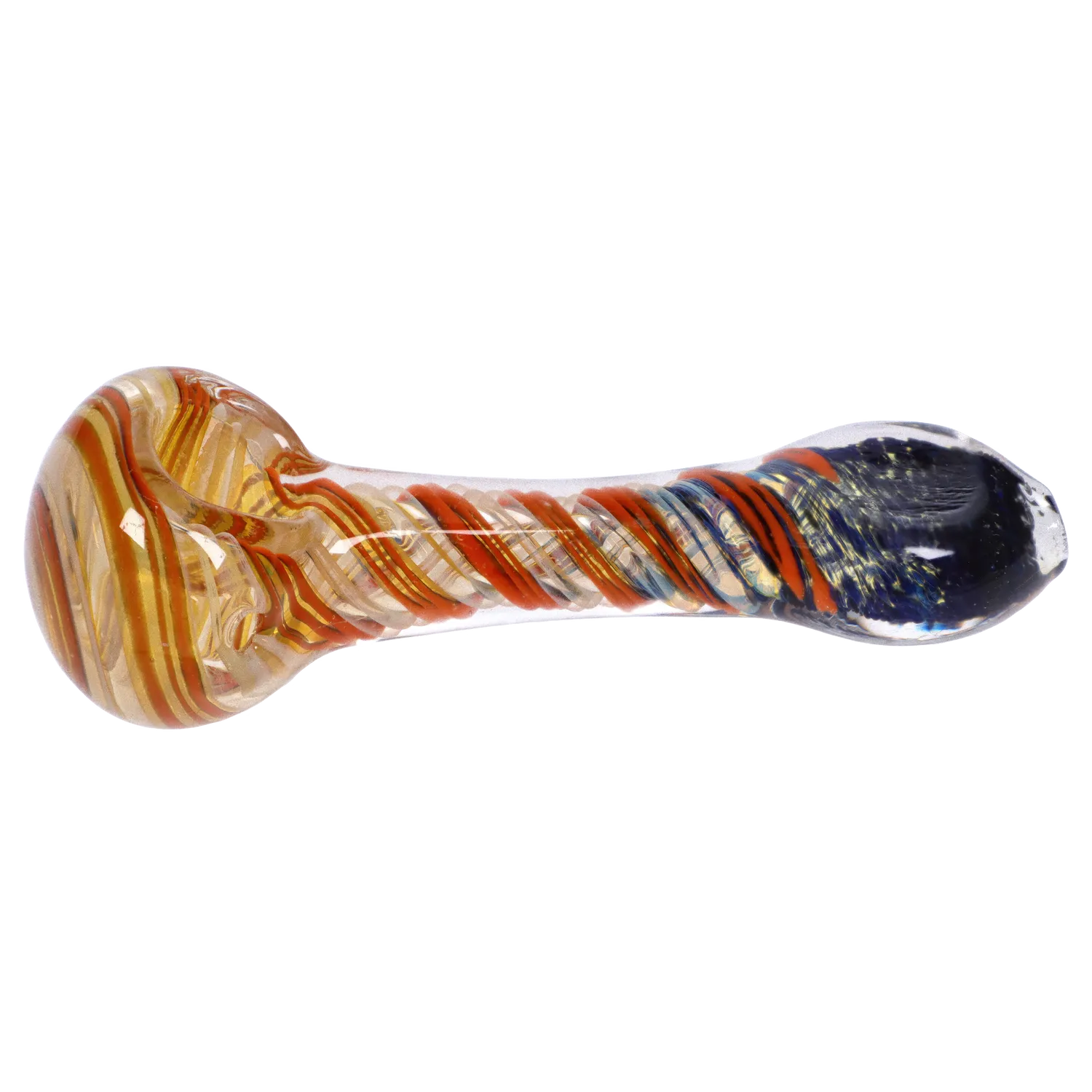 Smoke Cartel Color Twisting Spoon Pipe - 3 in.