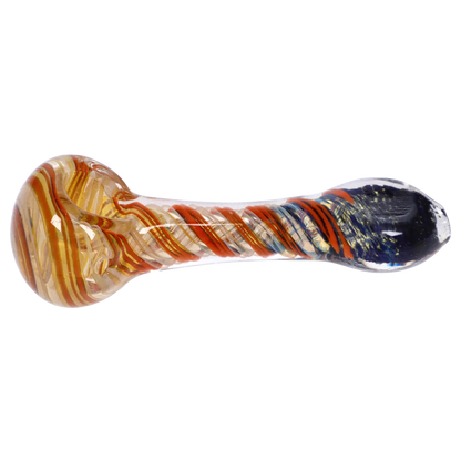 Smoke Cartel Color Twisting Spoon Pipe - 3 in.