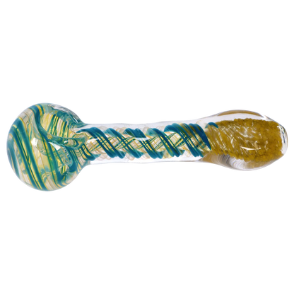 Smoke Cartel Color Twisting Spoon Pipe - 3 in.