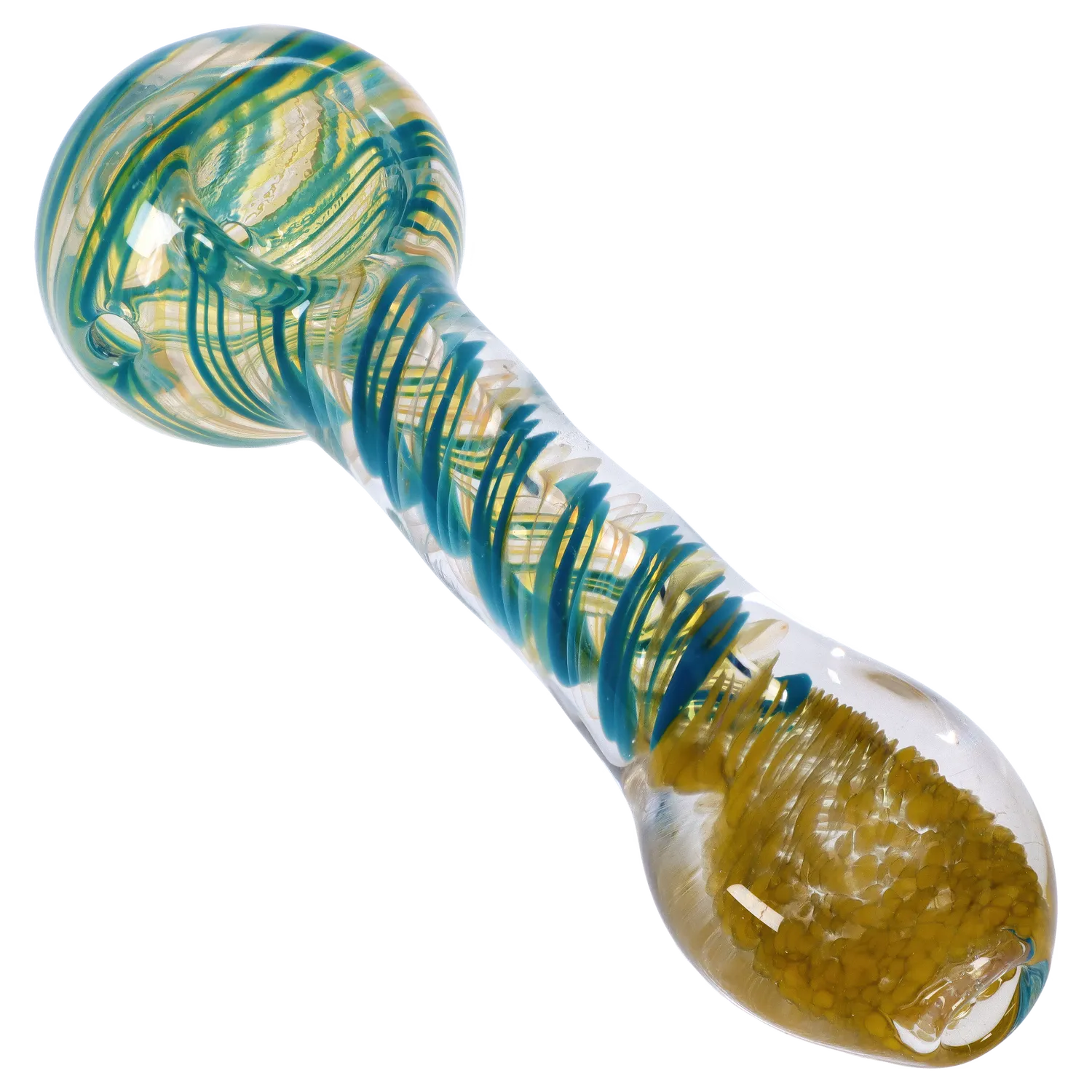 Smoke Cartel Color Twisting Spoon Pipe - 3 in.