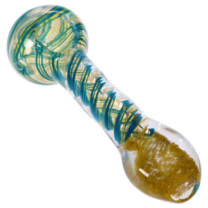 Smoke Cartel Color Twisting Spoon Pipe - 3 in.