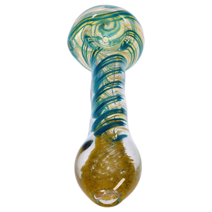 Smoke Cartel Color Twisting Spoon Pipe - 3 in.