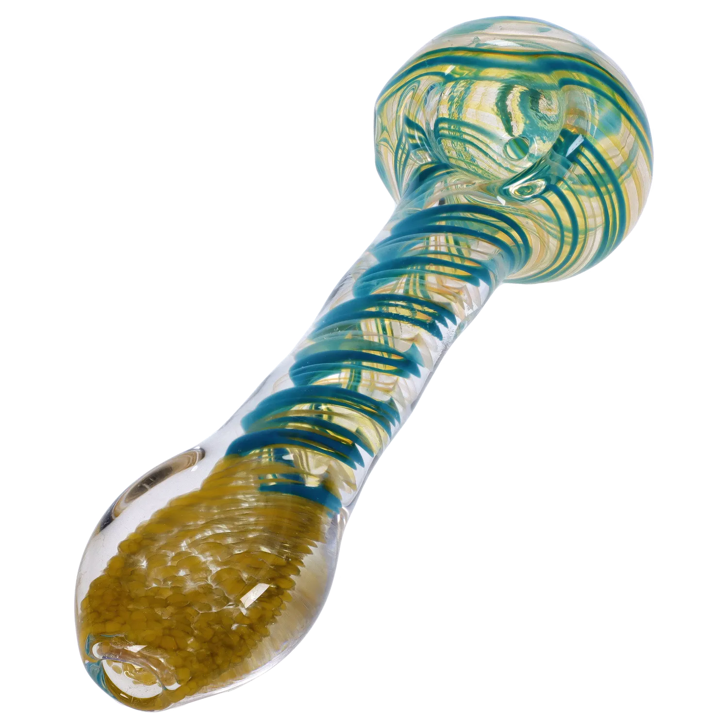 Smoke Cartel Color Twisting Spoon Pipe - 3 in.
