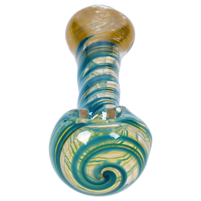 Smoke Cartel Color Twisting Spoon Pipe - 3 in.