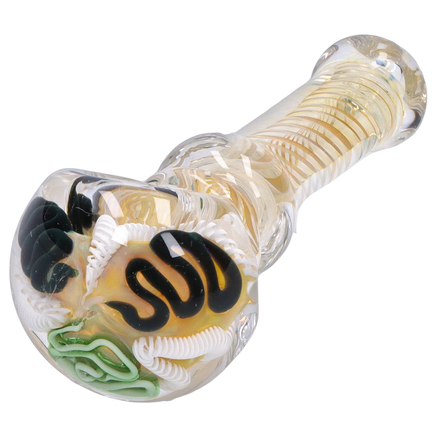 Smoke Cartel Twisting Art Spoon Pipe - 3.5 in.