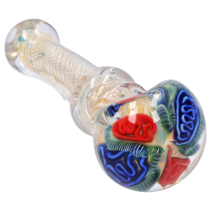 Smoke Cartel Twisting Art Spoon Pipe - 3.5 in.