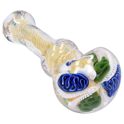 Smoke Cartel Twisting Art Spoon Pipe - 3.5 in.