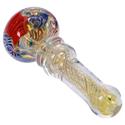 Smoke Cartel Twisting Art Spoon Pipe - 3.5 in.