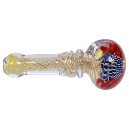 Smoke Cartel Twisting Art Spoon Pipe - 3.5 in.