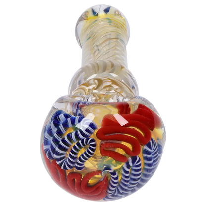 Smoke Cartel Twisting Art Spoon Pipe - 3.5 in.
