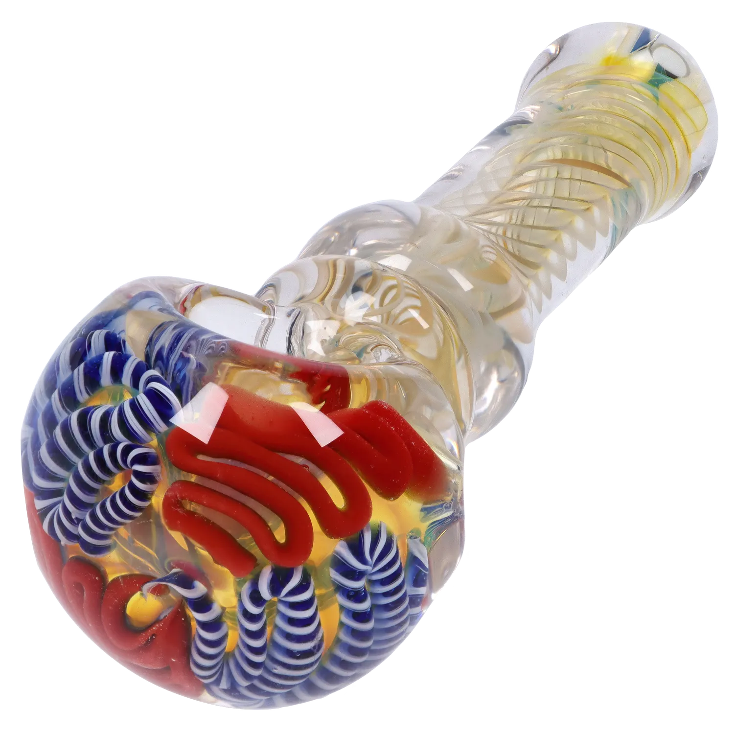 Smoke Cartel Twisting Art Spoon Pipe - 3.5 in.