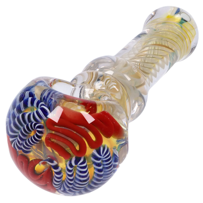 Smoke Cartel Twisting Art Spoon Pipe - 3.5 in.