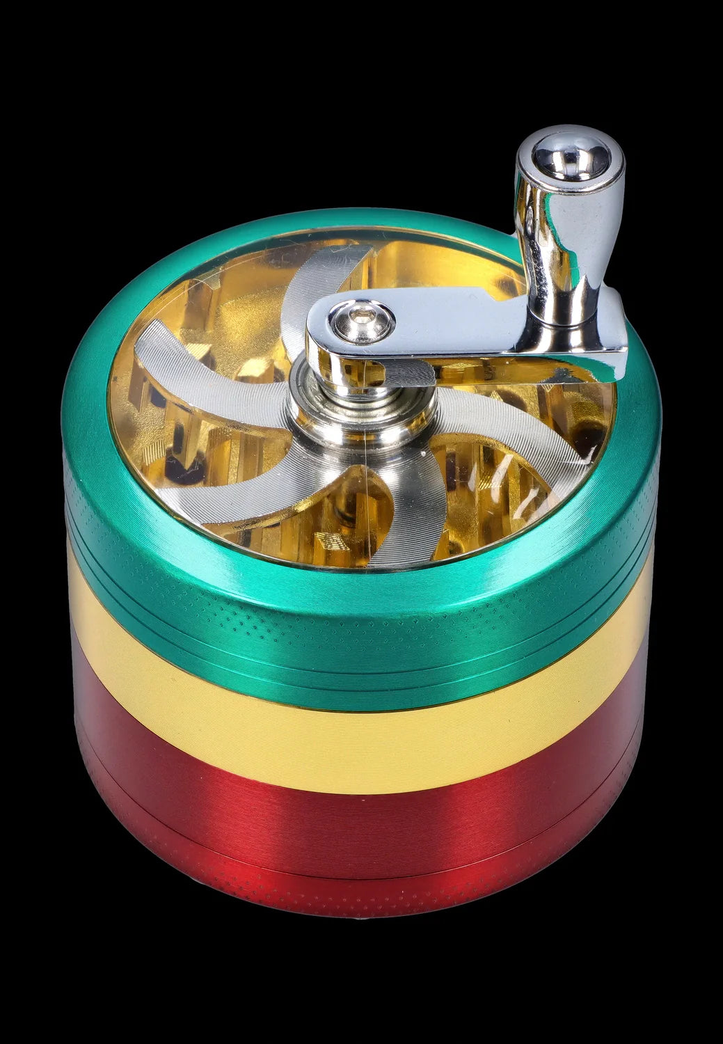 Smoke Cartel 3-stage with Handle Grinder - 62mm