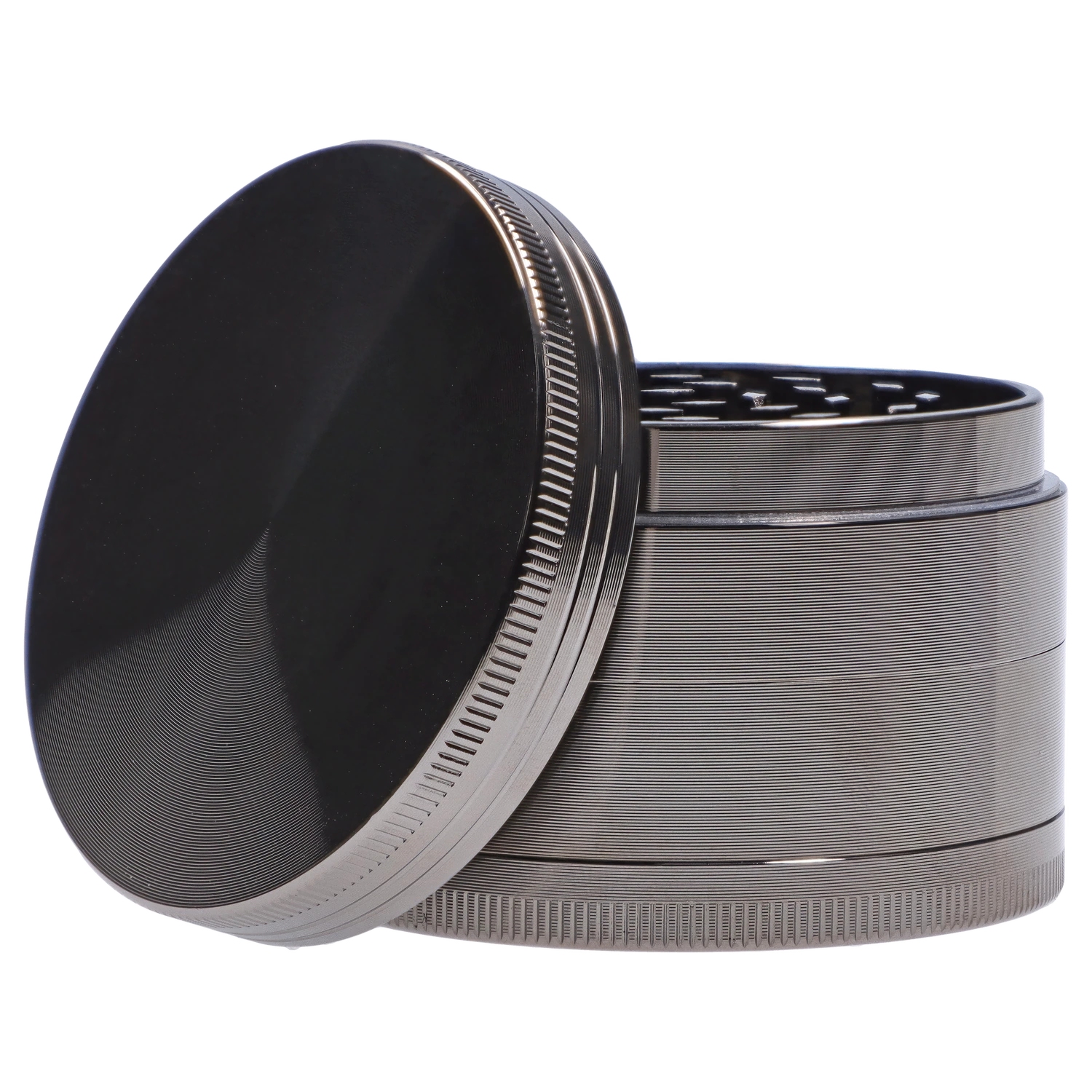 Smoke Cartel Silver 3-Stage Grinder - 63mm