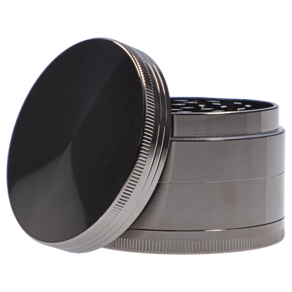 Smoke Cartel Silver 3-Stage Grinder - 63mm