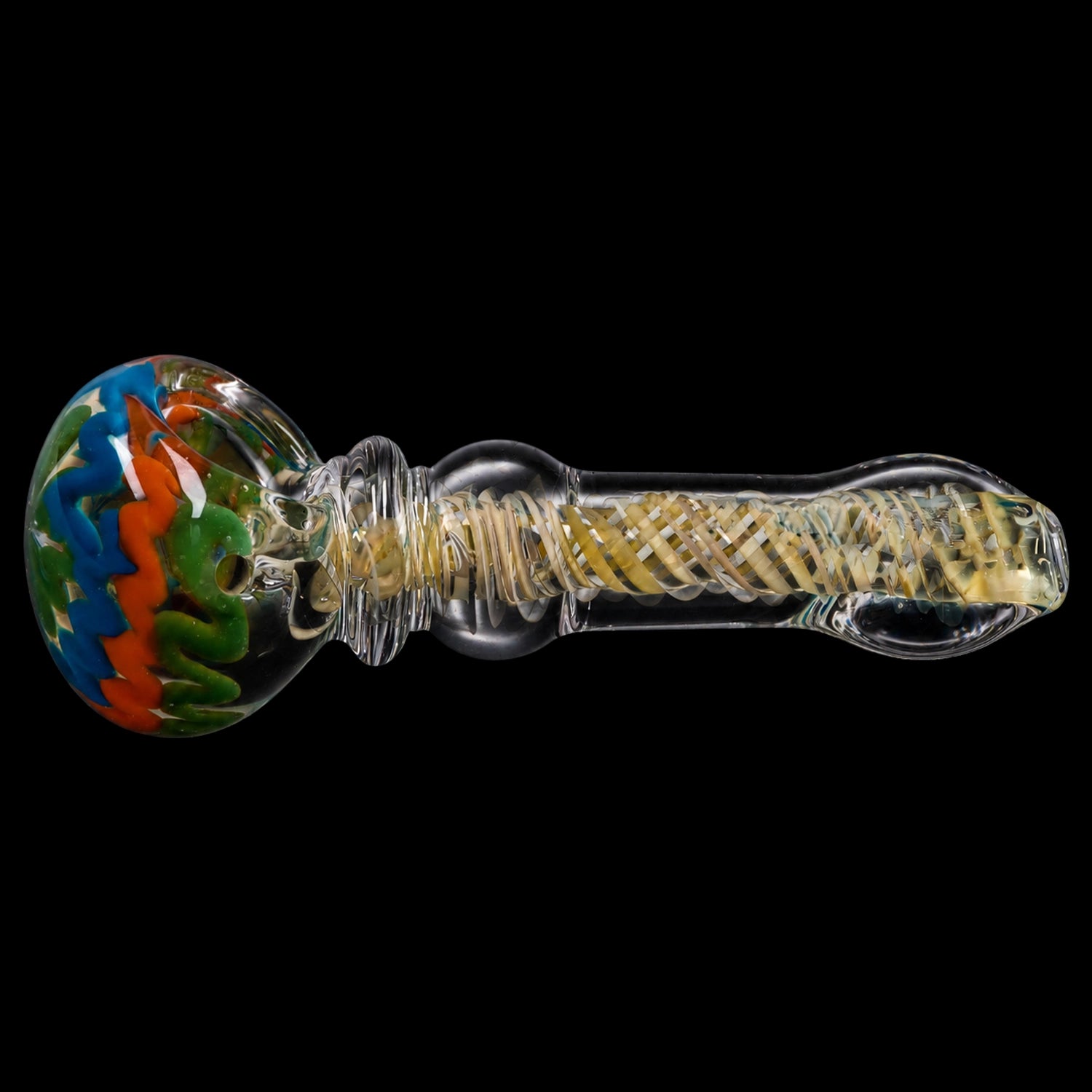 Smoke Cartel Squiggle Swirl Spoon Pipe
