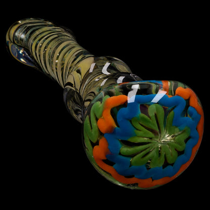 Smoke Cartel Squiggle Swirl Spoon Pipe