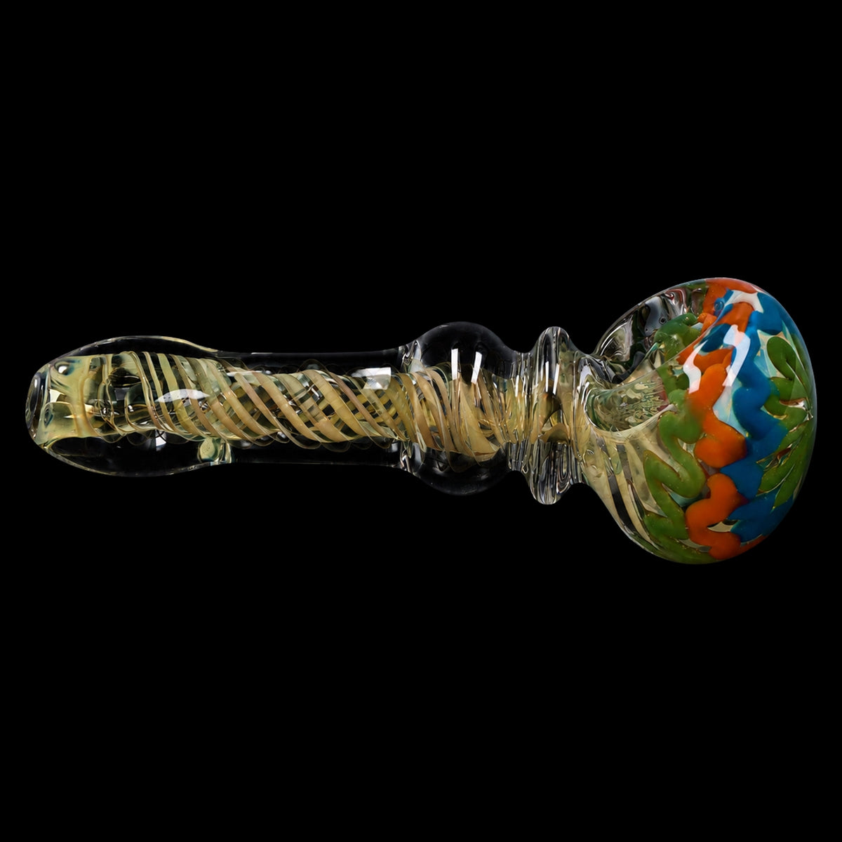 Smoke Cartel Squiggle Swirl Spoon Pipe