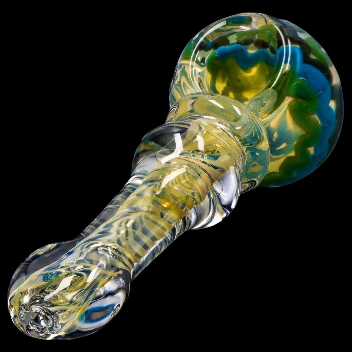 Smoke Cartel Squiggle Swirl Spoon Pipe