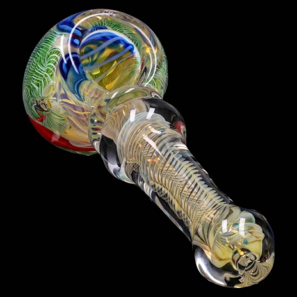 Smoke Cartel Squiggle Swirl Spoon Pipe
