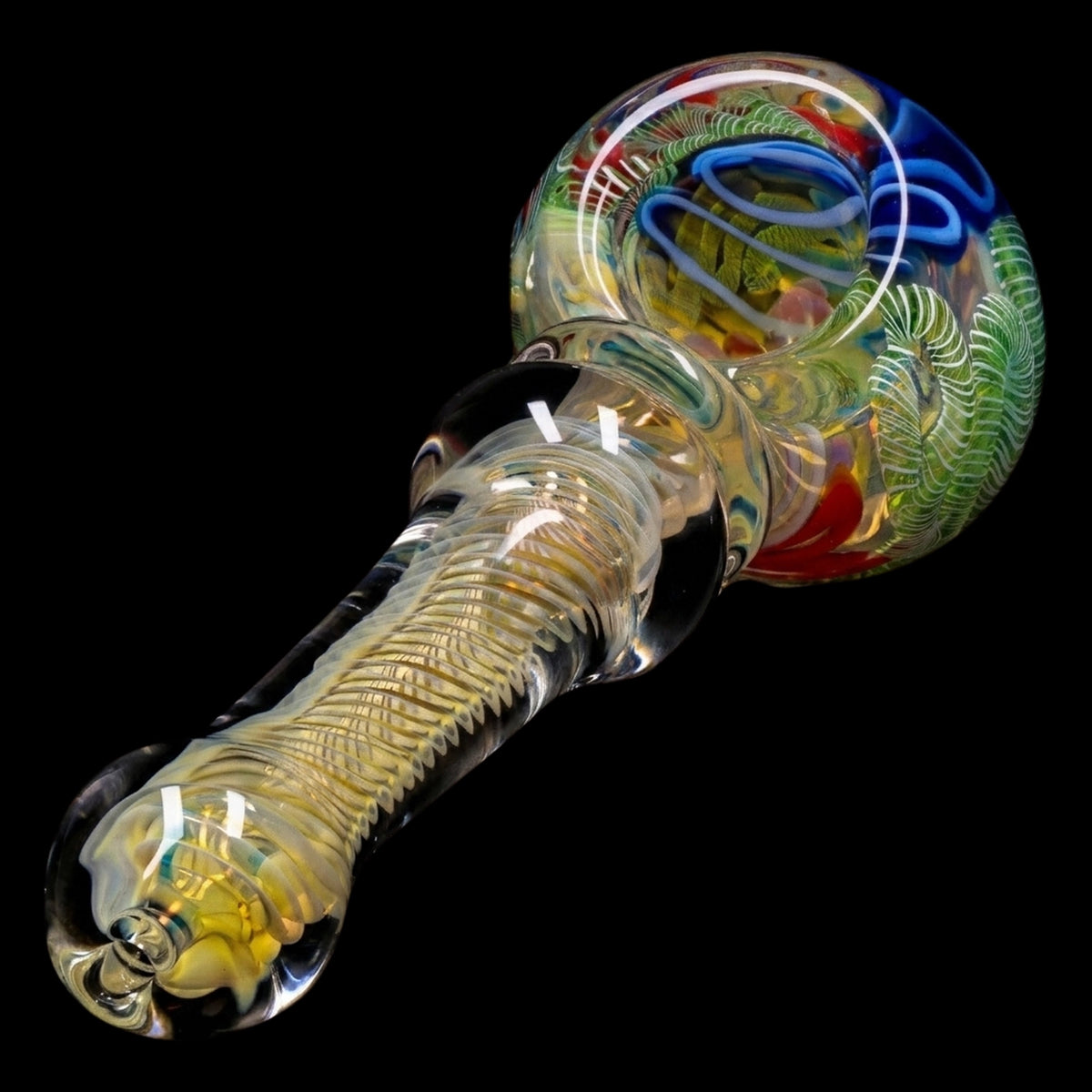 Smoke Cartel Squiggle Swirl Spoon Pipe