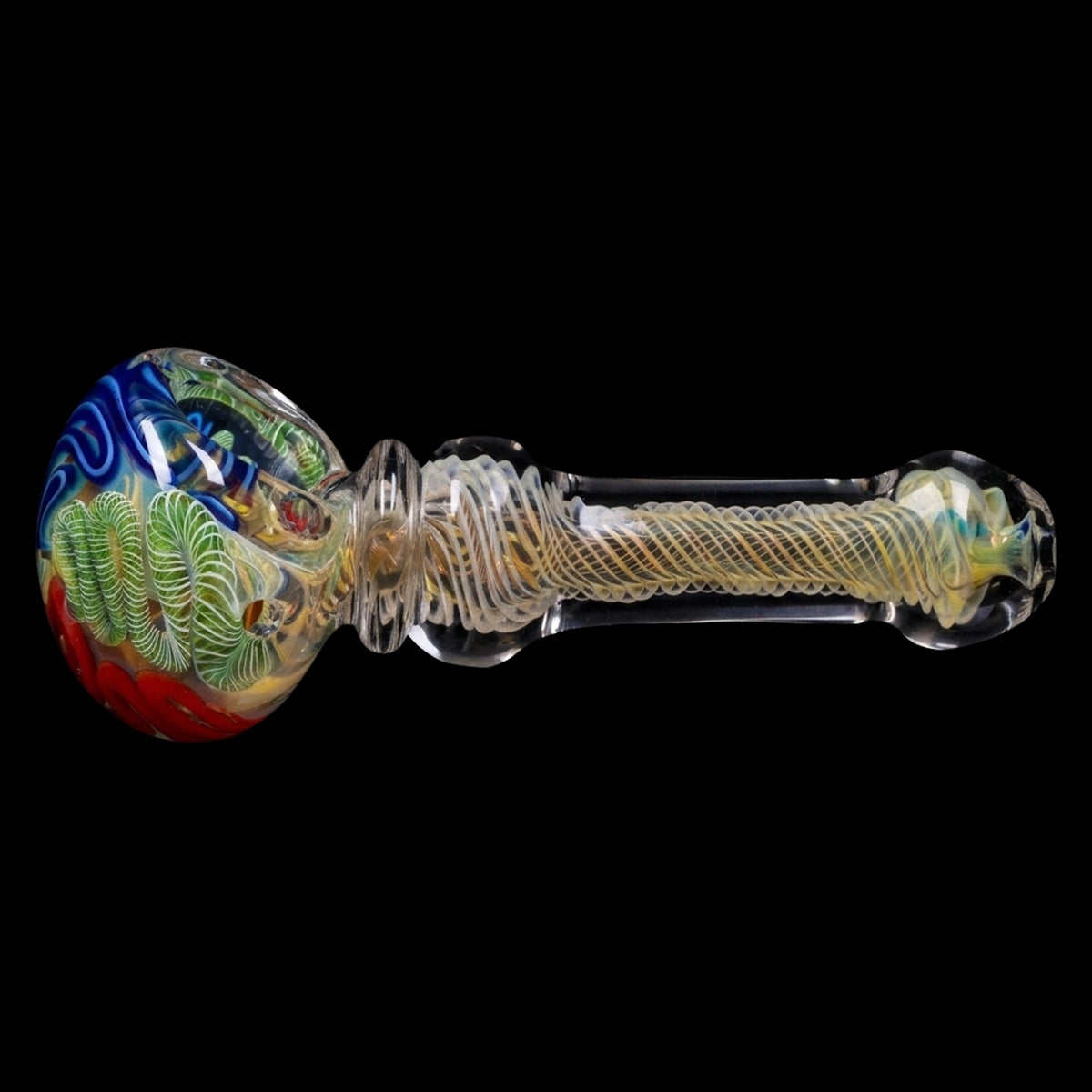 Smoke Cartel Squiggle Swirl Spoon Pipe