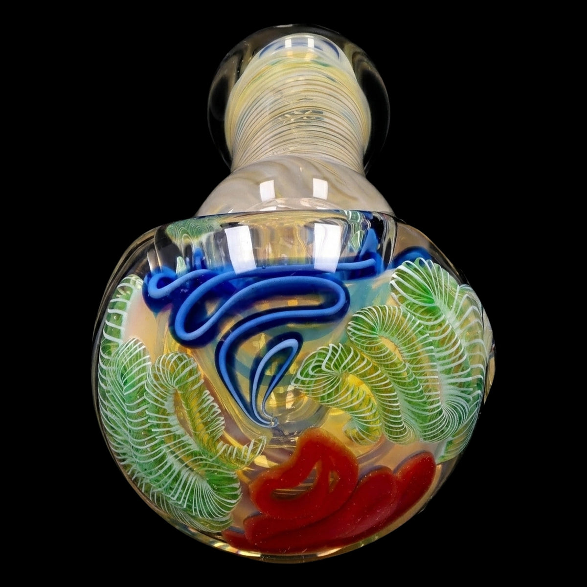 Smoke Cartel Squiggle Swirl Spoon Pipe