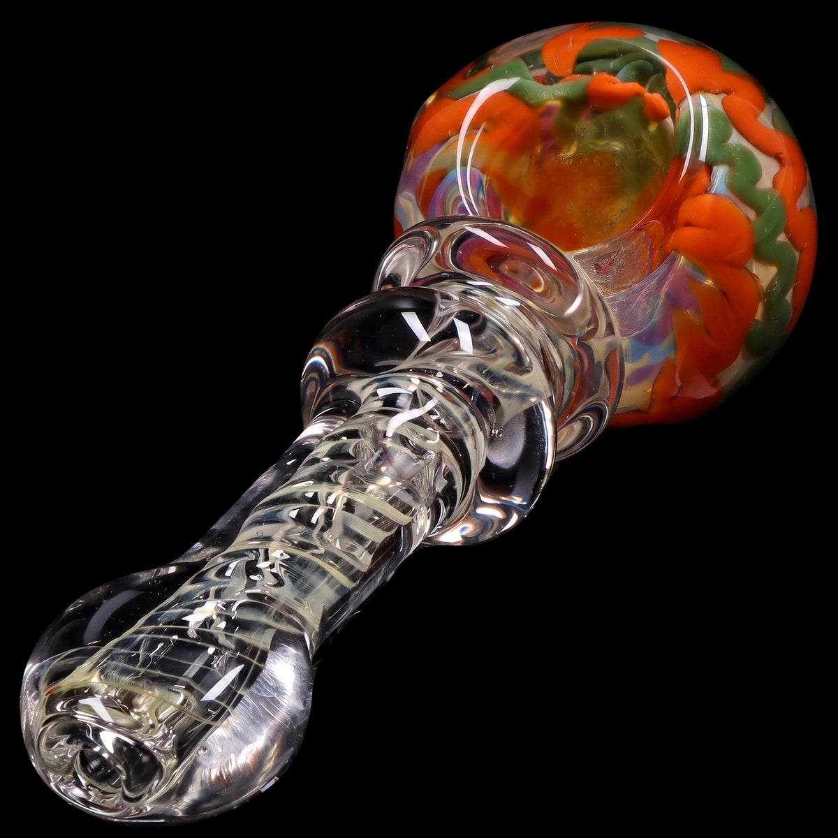 Smoke Cartel Squiggle Swirl Spoon Pipe