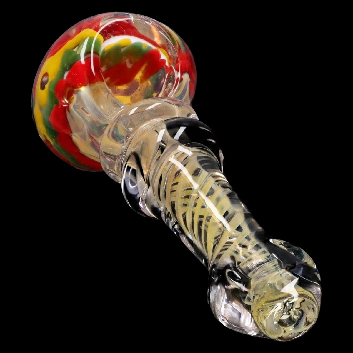 Smoke Cartel Squiggle Swirl Spoon Pipe