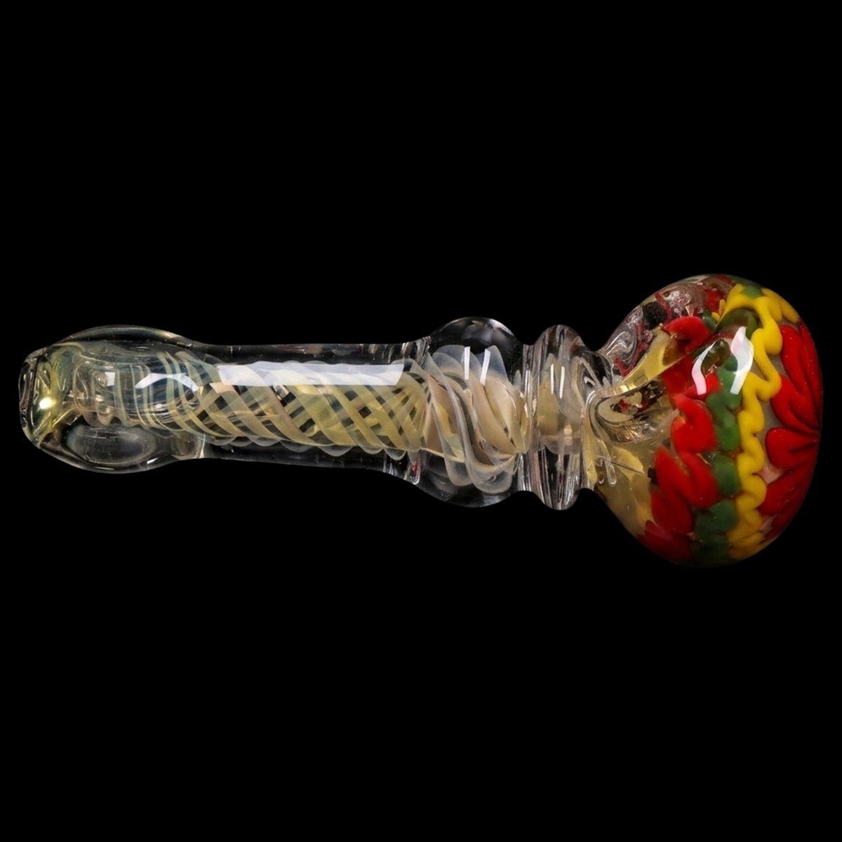 Smoke Cartel Squiggle Swirl Spoon Pipe