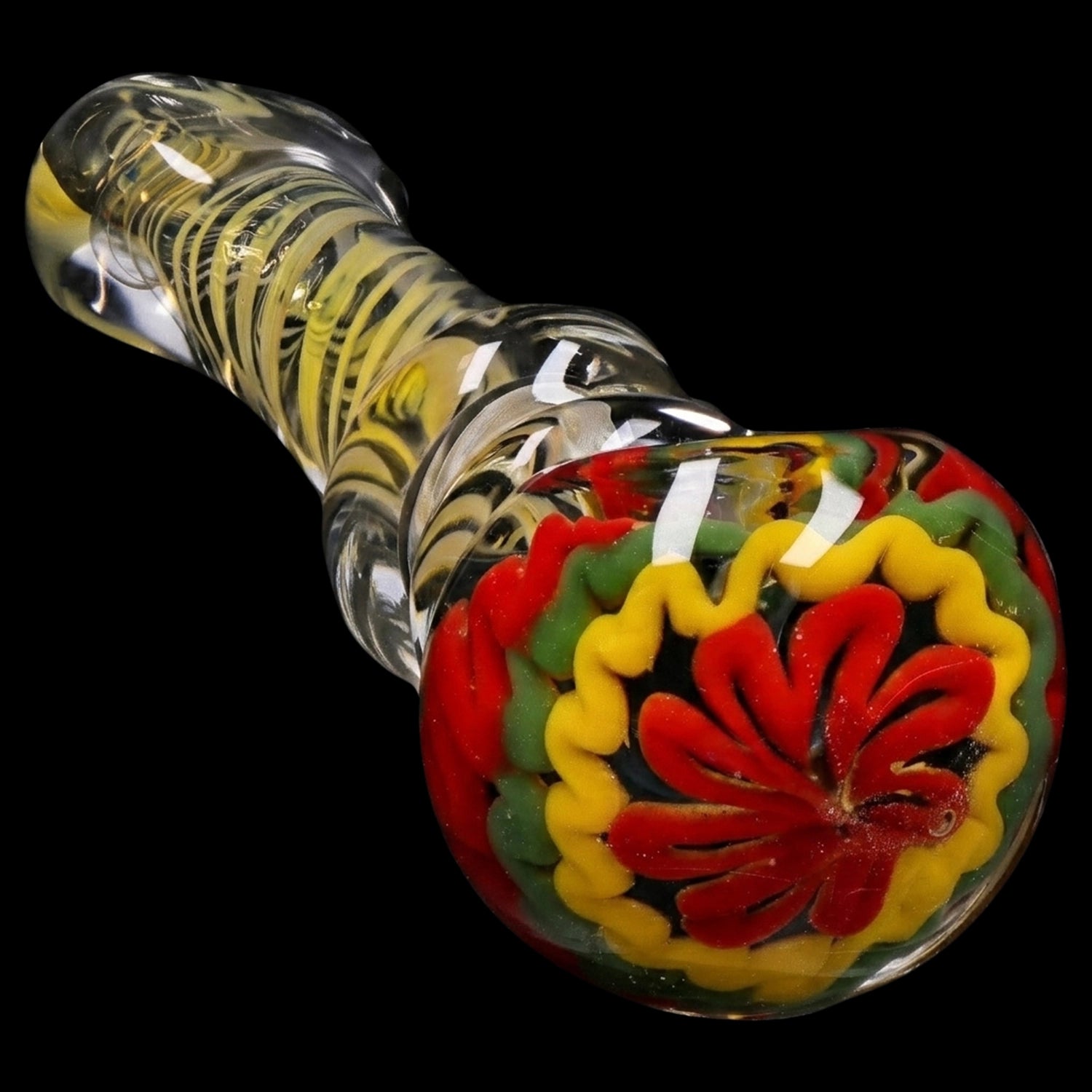 Smoke Cartel Squiggle Swirl Spoon Pipe