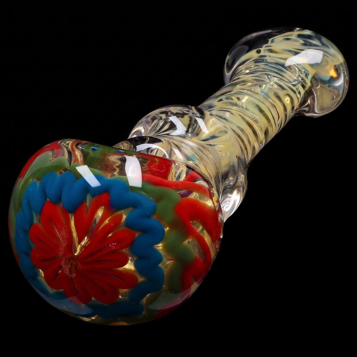 Smoke Cartel Squiggle Swirl Spoon Pipe