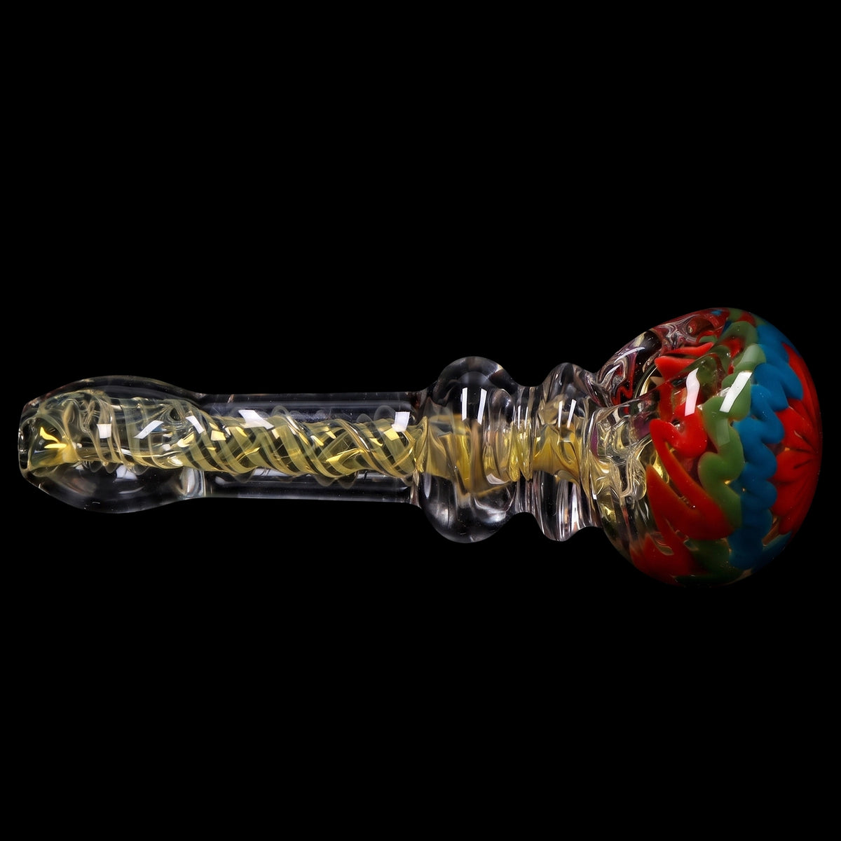 Smoke Cartel Squiggle Swirl Spoon Pipe