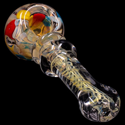 Smoke Cartel Squiggle Swirl Spoon Pipe