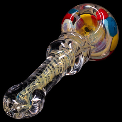 Smoke Cartel Squiggle Swirl Spoon Pipe