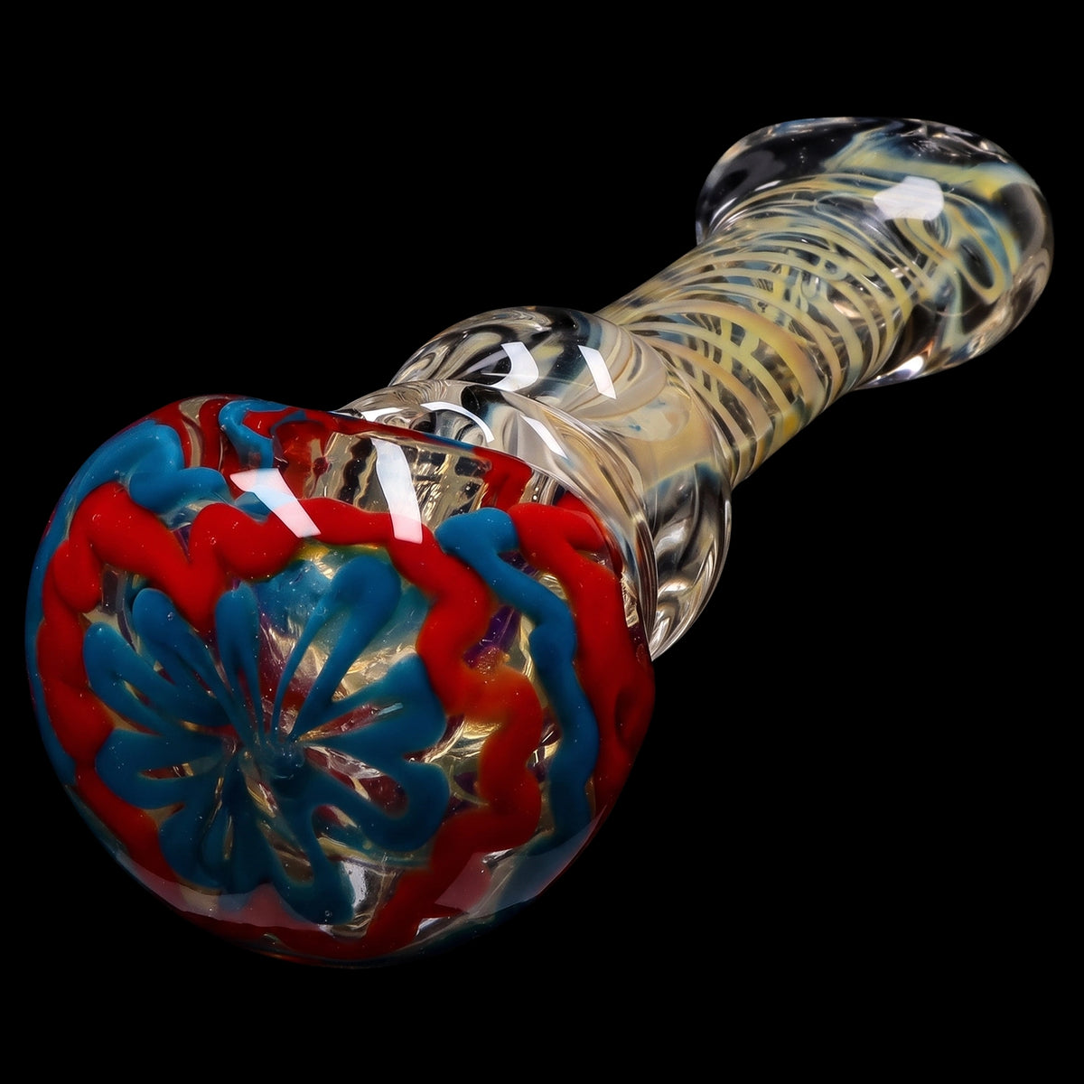 Smoke Cartel Squiggle Swirl Spoon Pipe