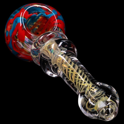 Smoke Cartel Squiggle Swirl Spoon Pipe