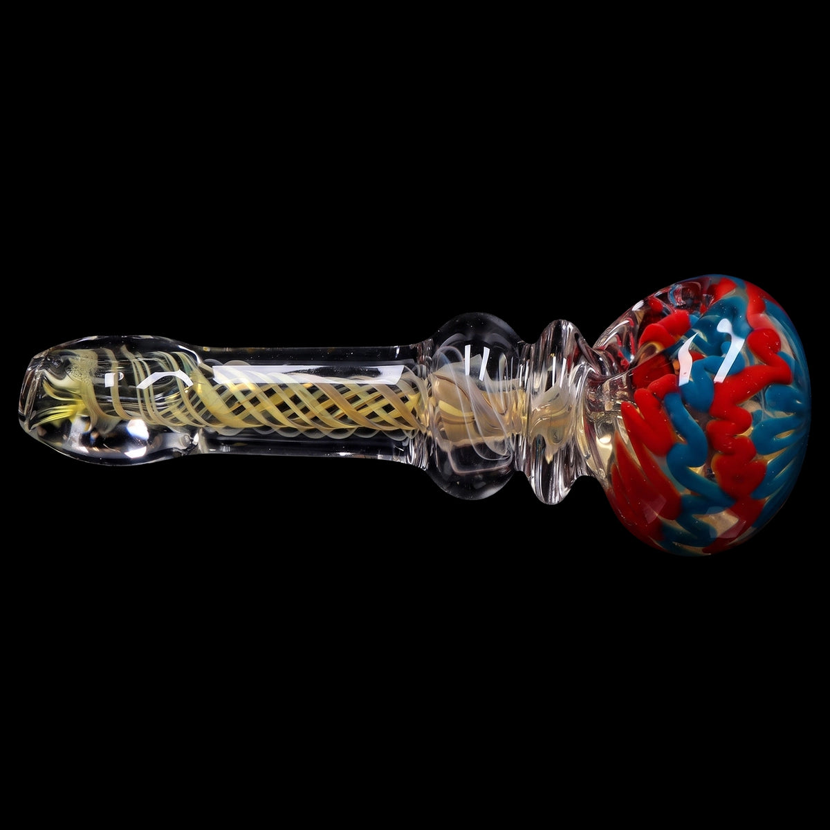 Smoke Cartel Squiggle Swirl Spoon Pipe