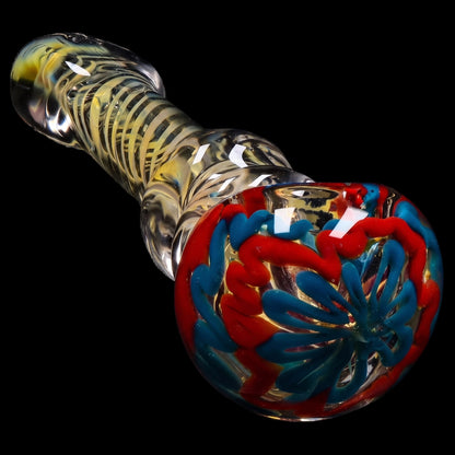 Smoke Cartel Squiggle Swirl Spoon Pipe